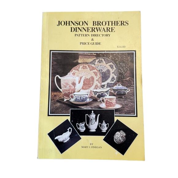 Johnson Brothers Dinnerware : Pattern Directory & Price Guide 1993 Mary Finegan - Picture 1 of 14